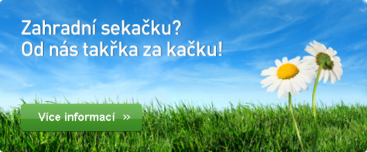 Levné zahradní sekačky na trávu