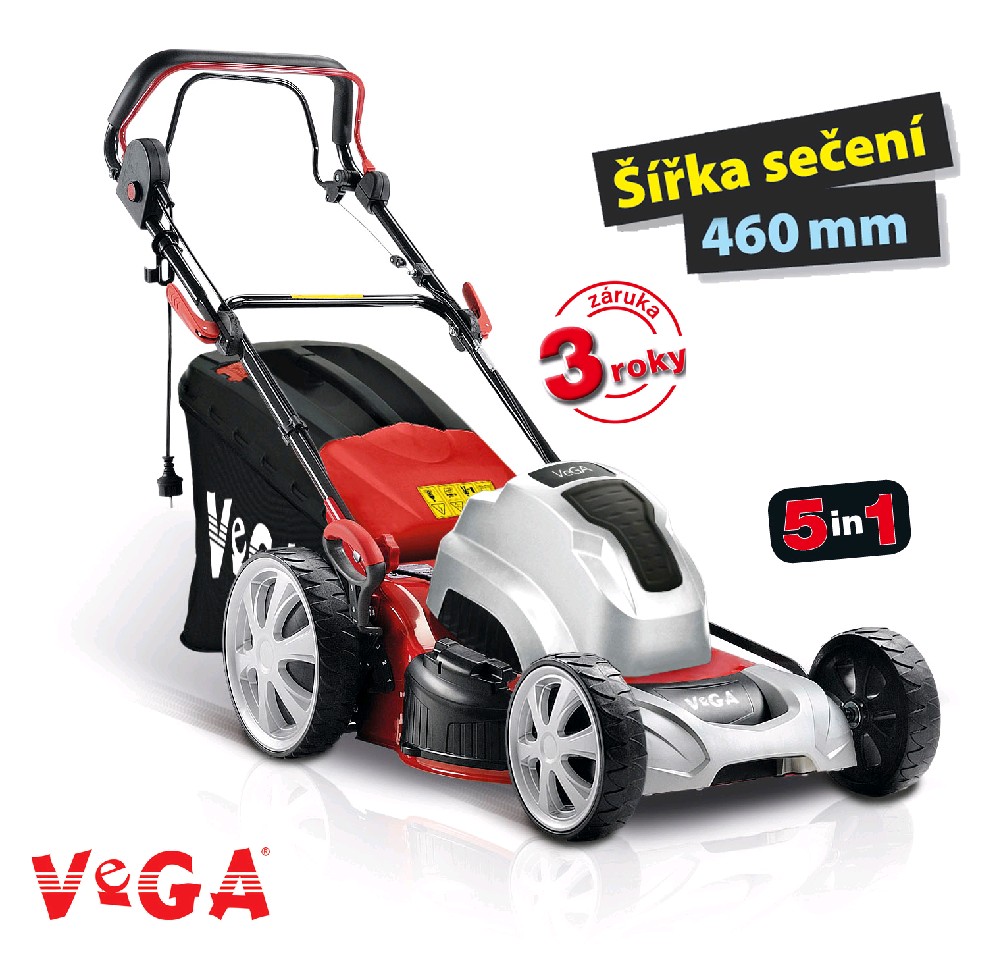 Elektrická sekačka na trávu VeGA 4618 SXH